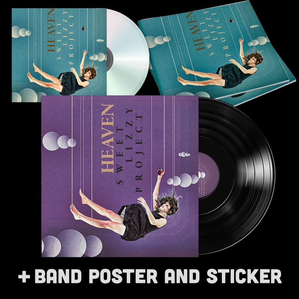 Heaven 10TH Anniversary Bundle (Vinyl, CD, Booklet, Handwritten Lyrics of the Song "Heaven", Poster and Sticker signed by the band) PREORDER product image